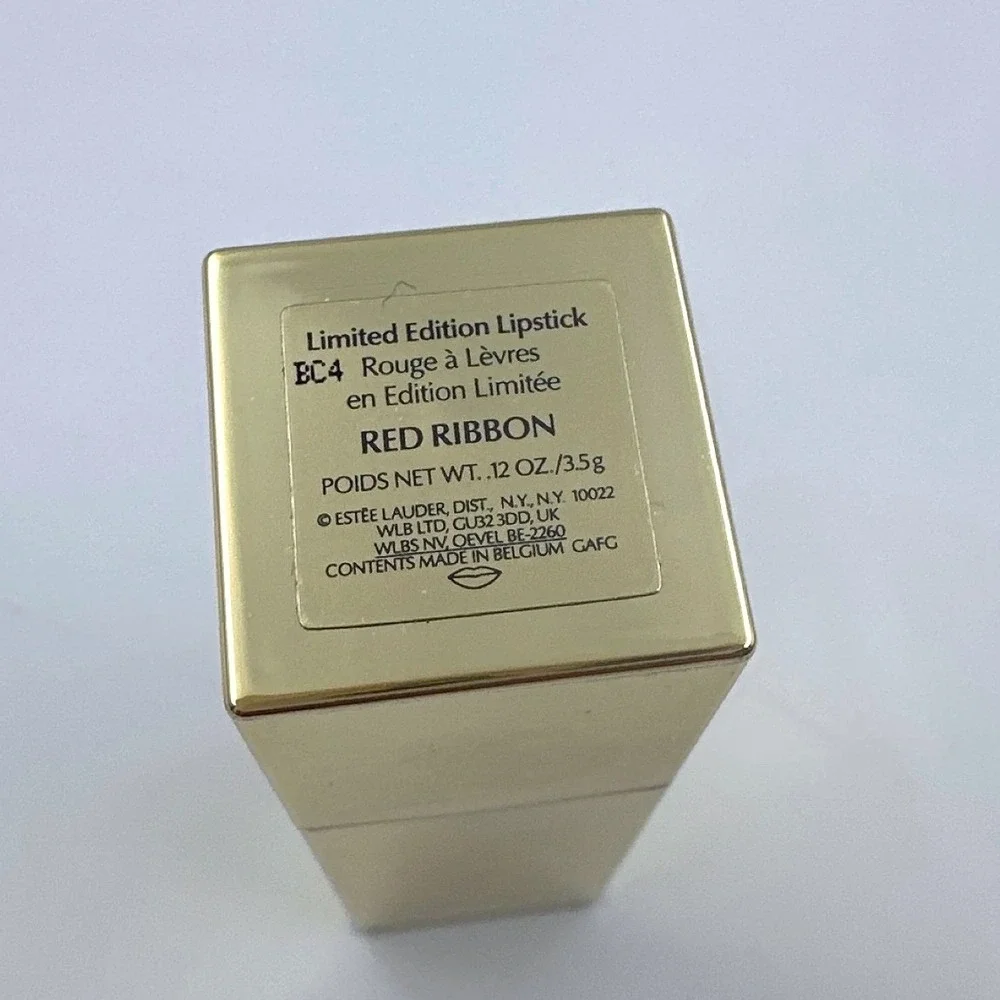 2025 HOLIDAY Estee Lauder Limited Edition Lipstick - Red Ribbon - Full Size